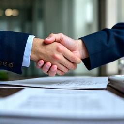 Reunió de negocis i contractes corporatius